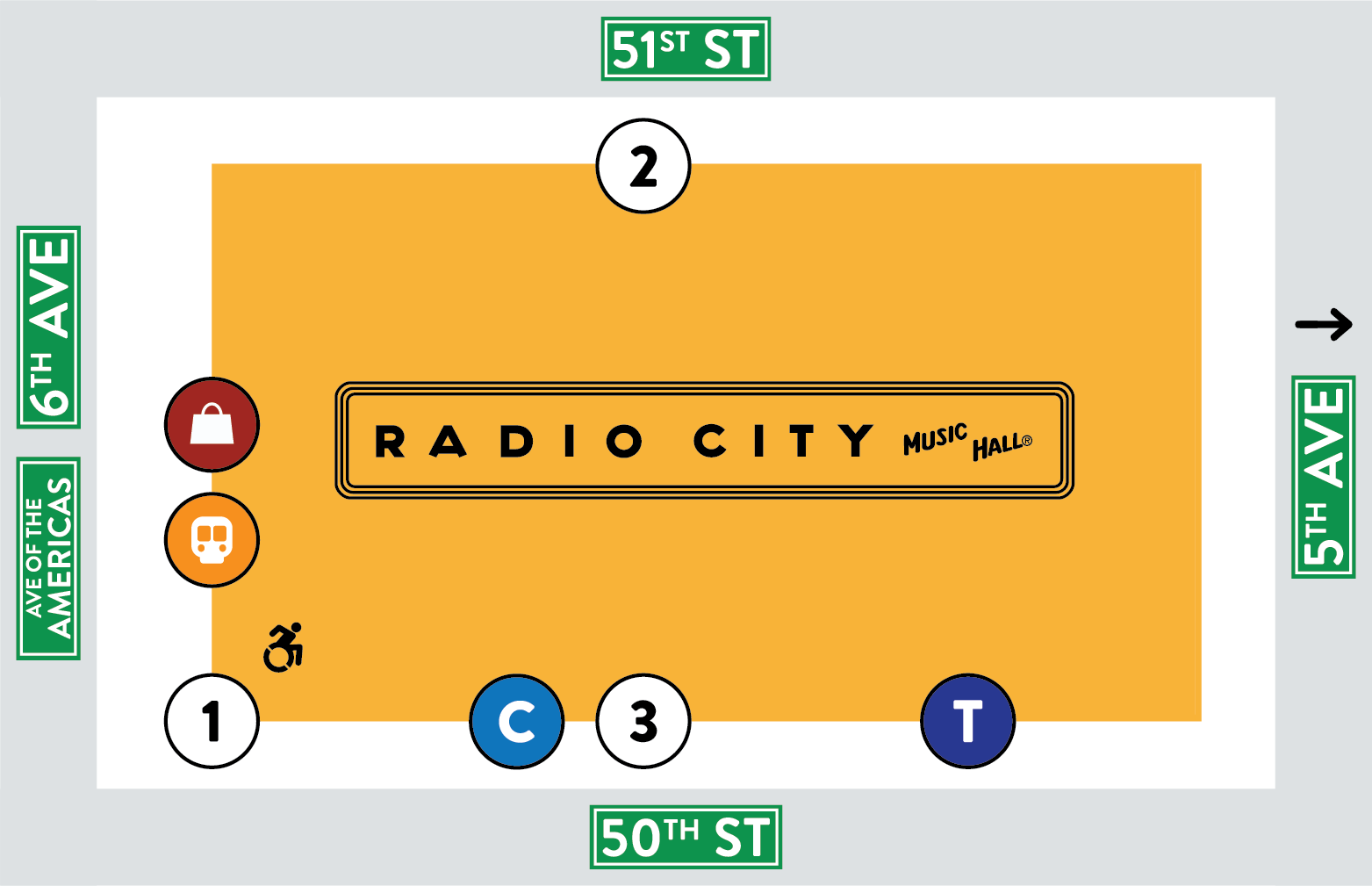 Radio City Music Hall Seating Chart Concert