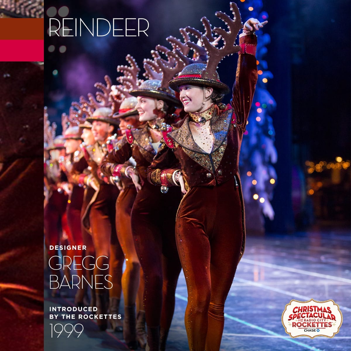 Wardrobe Wednesday ‘Reindeer’ The Rockettes